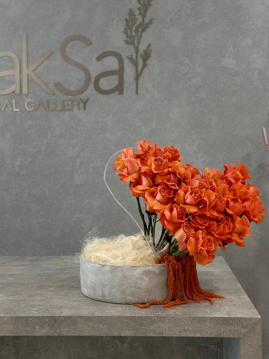ArakSa's Signature Orange Heart